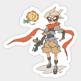 Boktai Django and Oteko Sticker